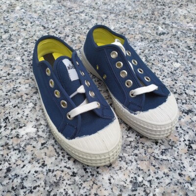 Novesta Kids Star Master Teen INDIA Gr. 28 blau Canvassneaker Made in EU