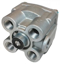 R-12 Air Brake Relay Valve - Vertical Ports - 102626 - Brianna Auto Parts