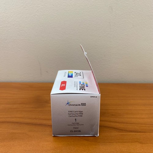 Canon 241XL Single Ink Cartridge Tri-Color 5208B004 'Fine Cartridge' Sealed NIB - Photo 4/7