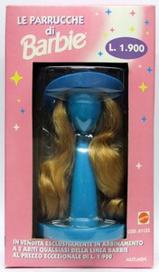 parrucca per barbie