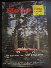 The Motor Magazine July 1962 and of Course it Has a Borg & Beck Clutch (G)