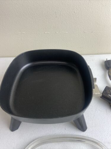 Vintage Toastmaster-Handi Pan Model 8G13 Glass Cover E214351 7” Tested - Picture 2 of 7
