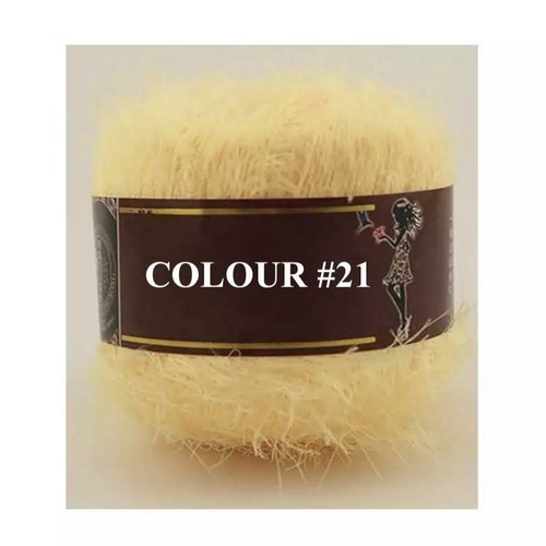 Super Soft Fluffy Yarn - 50g Knitting Yarn - 21 Colours - Picture 8 of 8