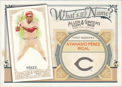 2012 Topps Allen & Ginter What's in a Name You Pick the Card Finish Your Set - Picture 18 of 61
