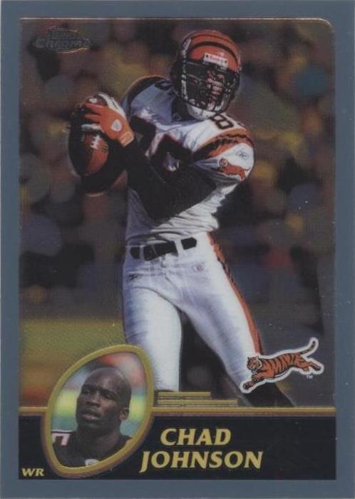 2003 Topps Chrome Chad Johnson #91 - 1 of 2
