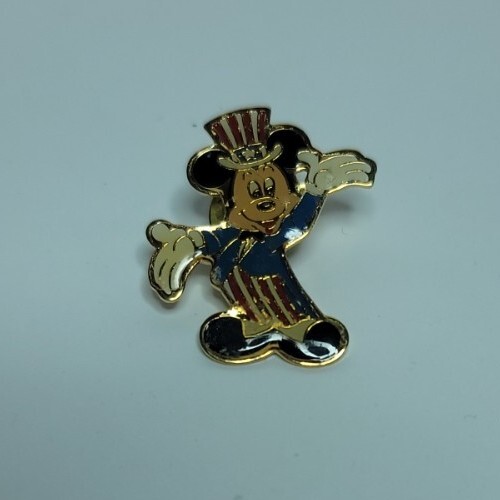 Vintage Eastman Kodak~Disney MICKEY MOUSE Pin 1-1/8" X 1-1/8"- 1989 TAIWAN - 第 1/2 張圖片