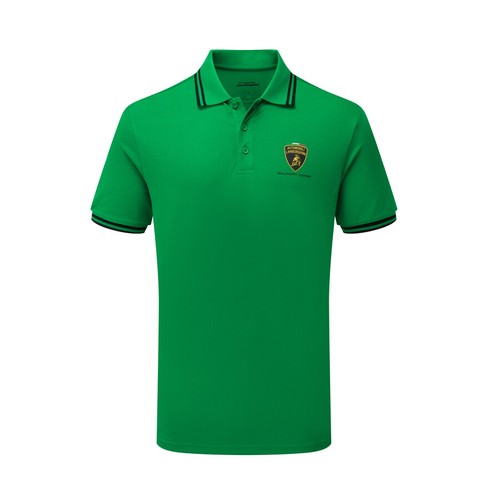 Polo maglietta adulto Lamborghini Squadra Corse Verde