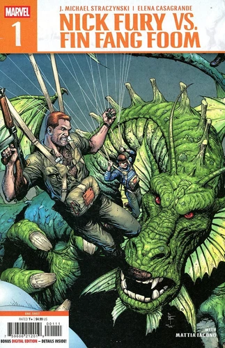 Nick Fury Vs Fin Fang Foom #1 2025 NM Cover A Marvel - Vault 35