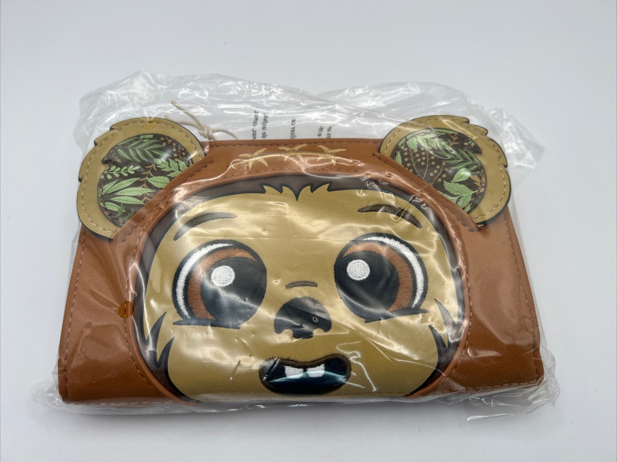 Coin Purse Faux Leather Loungefly Ewok Purse Authentic Loungefly