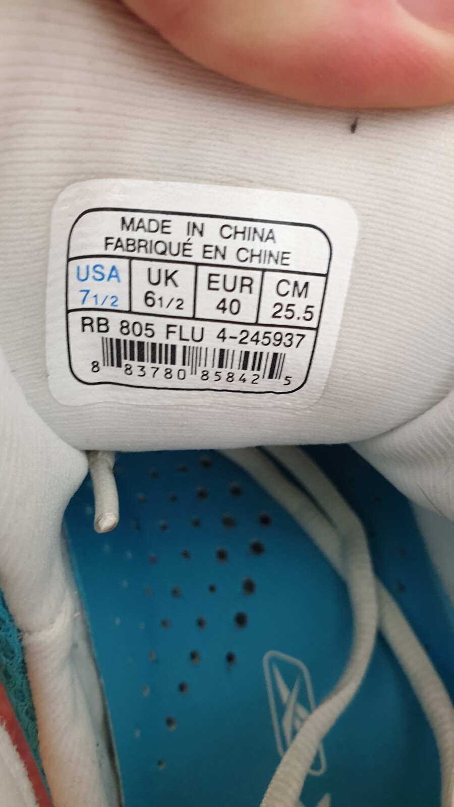 rare vtg REEBOK PUMP OMNI HEXRI Size: UK 6.5 US 7.5 EU 40 VERY GOOD Condition image 10