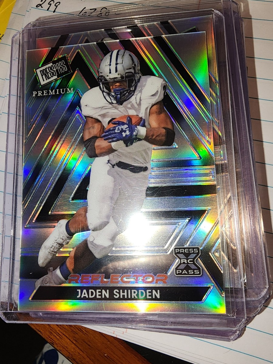 2024 LEAF PRESS PASS PREM REFLECTOR #119 JADEN SHIRDEN CAROLINA