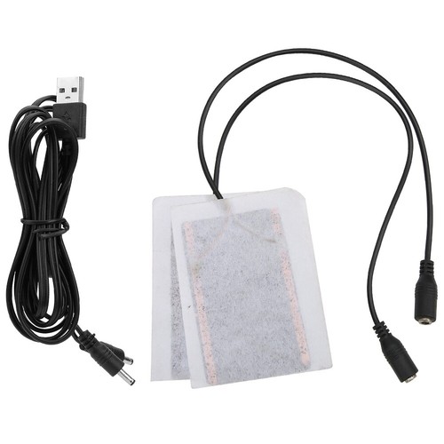 US Portable 5V Carbon Fiber Heating Pad Hand Warmer USB Electric Fever