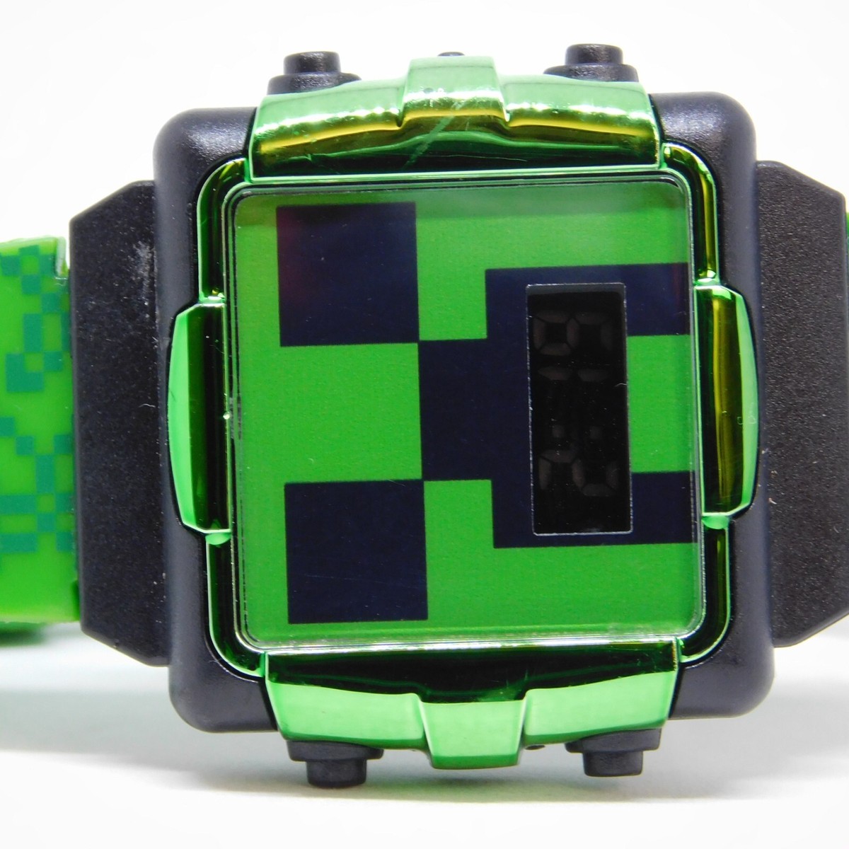 MINECRAFT MIN4060TG Plastic Quartz Digital Kid's Watch New