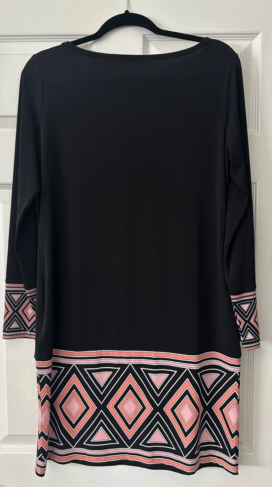 Abito nero manica lunga Michael Kors taglia L