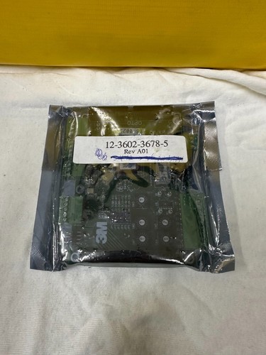 3M 12-3602-3678-5 Rev A Optocoupler Gated IO Expansion Card 3678 A v16 New - Picture 2 of 6