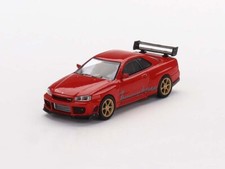 Nissan GT-R Tommykaira R RZ Edition Red (Mini GT) 1:64 Scale Car - TSM MGT00543