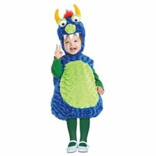 UNDERWRAPS BELLY BABIES MONSTER KID'S HALLOWEEN COSTUME ASST SIZES NEW 25976