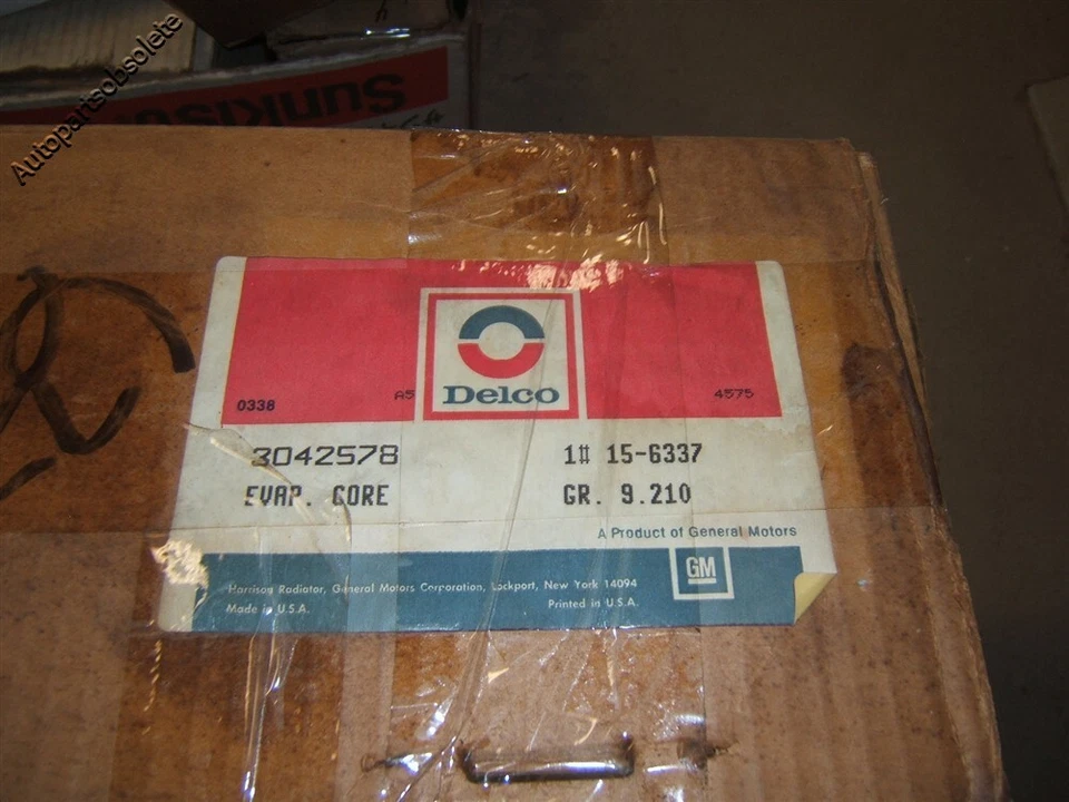 1977-80 雪佛兰雪佛兰 chevette a/c 蒸发器芯 — 第 2/2 张图片