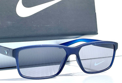 NEW NIKE 7092 Matte Crystal Blue Frame with Grey Lens Sunglass 7092S 405