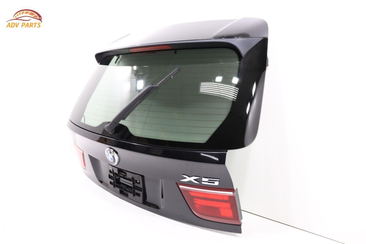 11-13 BMW X5 E70 TAILGATE LIFTGATE BACK DOOR UPPER PANEL & GLASS