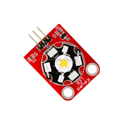3W High-Power KEYES LED Module with PCB Chassis for Arduino STM32 AVR