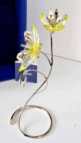 SWAROVSKI Crystal Paradise Flower Deoria Gelb 957583 TOP ZUSTAND in BOX - Picture 2 of 3