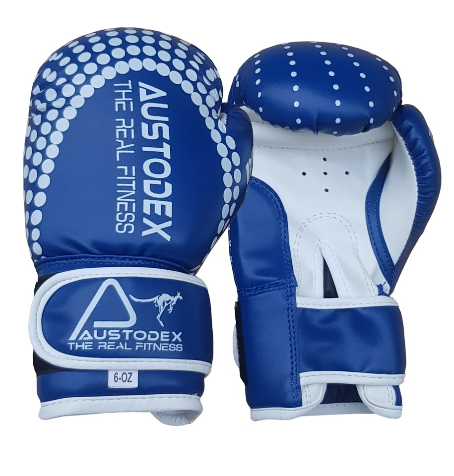 Austodex Boxing Sparring Gloves MMA Punch Bag Mitt UFC Fight Training 8oz-16oz - image 2 of 4