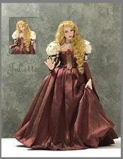 1:12 Visual Mini Doll Dressing Made Easy~ ARTIST Dana Burton~ JULIETTE ~ U-PRINT