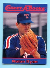1990 Collect A Books -- Nolan Ryan -- Rangers -- Box 732