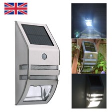 Rockline SL60684 2 LED Solar Powered Motion Sensor Outdoor Security Light
