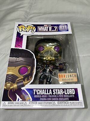 Funko Pop! Marvel: What If… - T'Challa Star-Lord Metallic #871