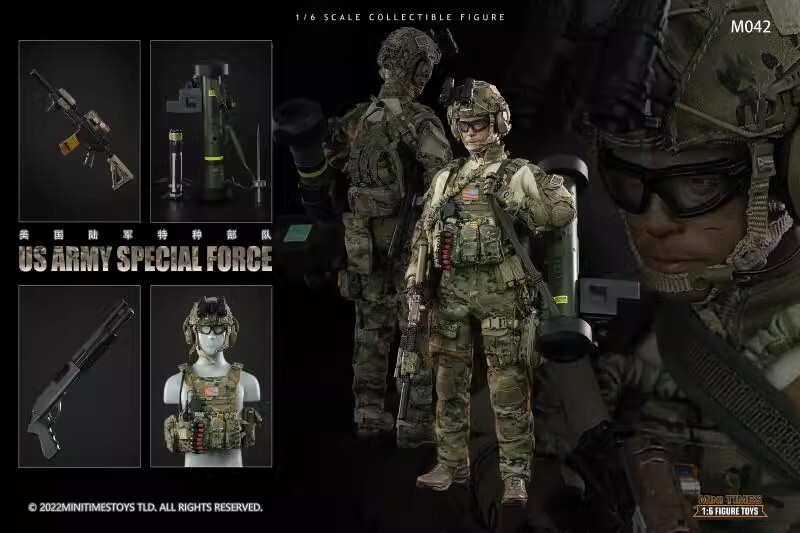 その他 MINITIMES 1/6 US ARMY SPECIAL FORCE US Army Special Forces - Mini Times 1/6 Scale Figure