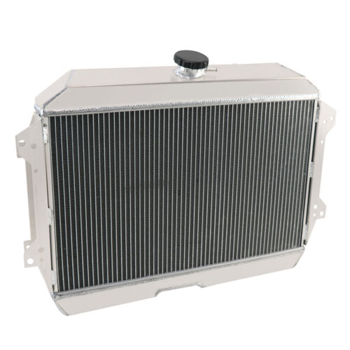 4 Row Aluminum Radiator for 1970-1973 1971 Datsun 240Z 2.4L 1974 260Z 2.6L l6 AT - Picture 5 of 10