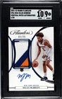 2021-22 Panini Flawless Miles McBride Rookie 1/25 Patch Auto RPA SGC 9 Auto 10