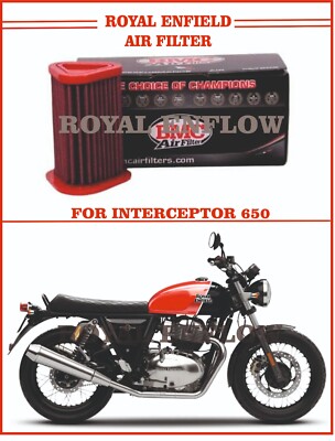 Fit For Royal Enfield Air Filter for INTERCEPTOR 650 - Express Shipping