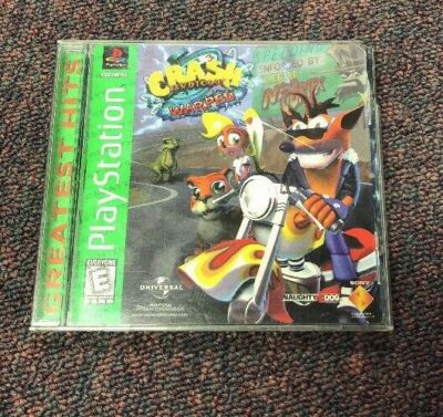 Crash Bandicoot Warped (Sony Playstation 1, 1998) PS1