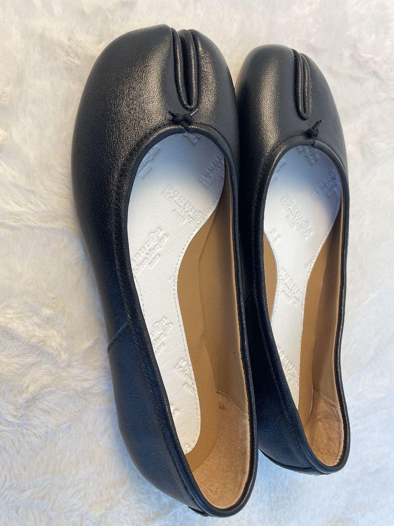 Maison Margiela TABI Ballet Pumps Flats Shoes Black Size 37 Maison Margiela TABI Ballet Pumps Flats Shoes Black Size 37
