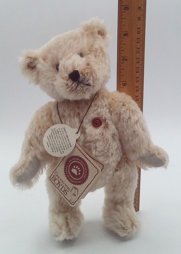 Gen-Yoo-Wine Boyds 'The Mohair Collection' 8.5" Tall 'Teddy B. Bear' - Picture 4 of 16