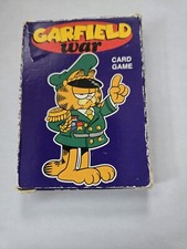 1978 Garfield The Cat War Card Game Used