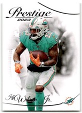 2023 Panini Prestige Jeff Wilson Jr. #183 Miami Dolphins