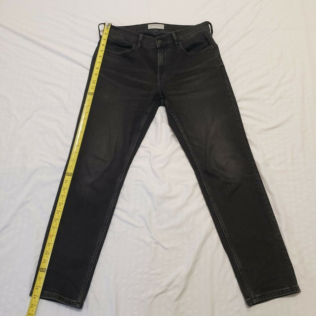 Everlane Men's 31 x 30 Black wash athletic fit denim jeans | eBay