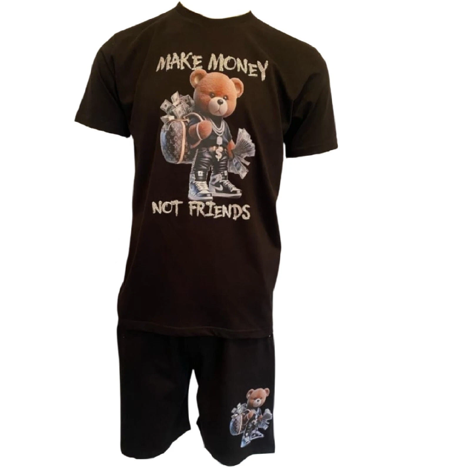 Make Money Not Friends Shirt & Shorts Set | Streetwear Co-ord | Men’s Outfit NEW
Opens in a new wind