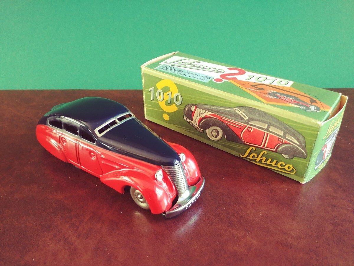 Scarce 1950's Two-tone Schuco #1010 Tin Wind-up Maybach Tinplate w