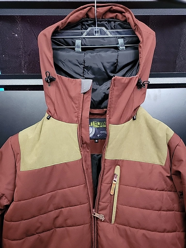 Abrigo chaqueta de snowboard Lib Tech para hombre mediana Storm Factory 20K  Foto 2 de 4