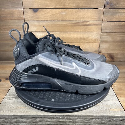 Nike Air Max 2090 Athletic Running Shoe Mens Size 10 Gray Black