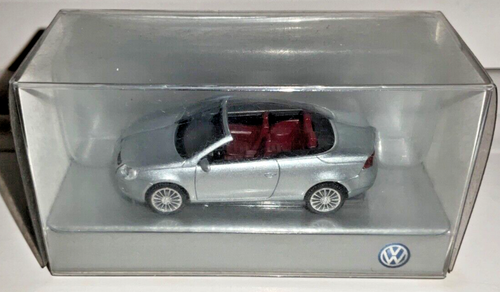 Wiking Werbemodell 062A-4-4 VW Eos 2.0 FSI Cabriolet silbermetallic 1:87 in OVP