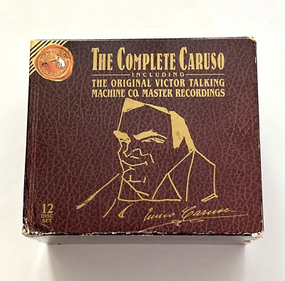 The Complete Caruso, Enrico [RCA / BMG 12 CD Box Set] CDs are NM