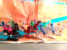 %% Jean Höfler W. Germany Western City 12 Figuren Cowboys REDUZIERT !