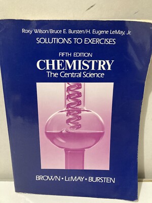 Exercises in Chemistry Upgraded Version by Steven Brown and H. Eugene Lemay...