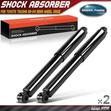 2x Rear Left & Right Shock Absorber for Toyota Tacoma 1999-2004 Rear Wheel Drive